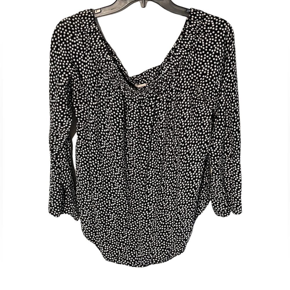 H&M Women’s Long Sleeve Star Blouse